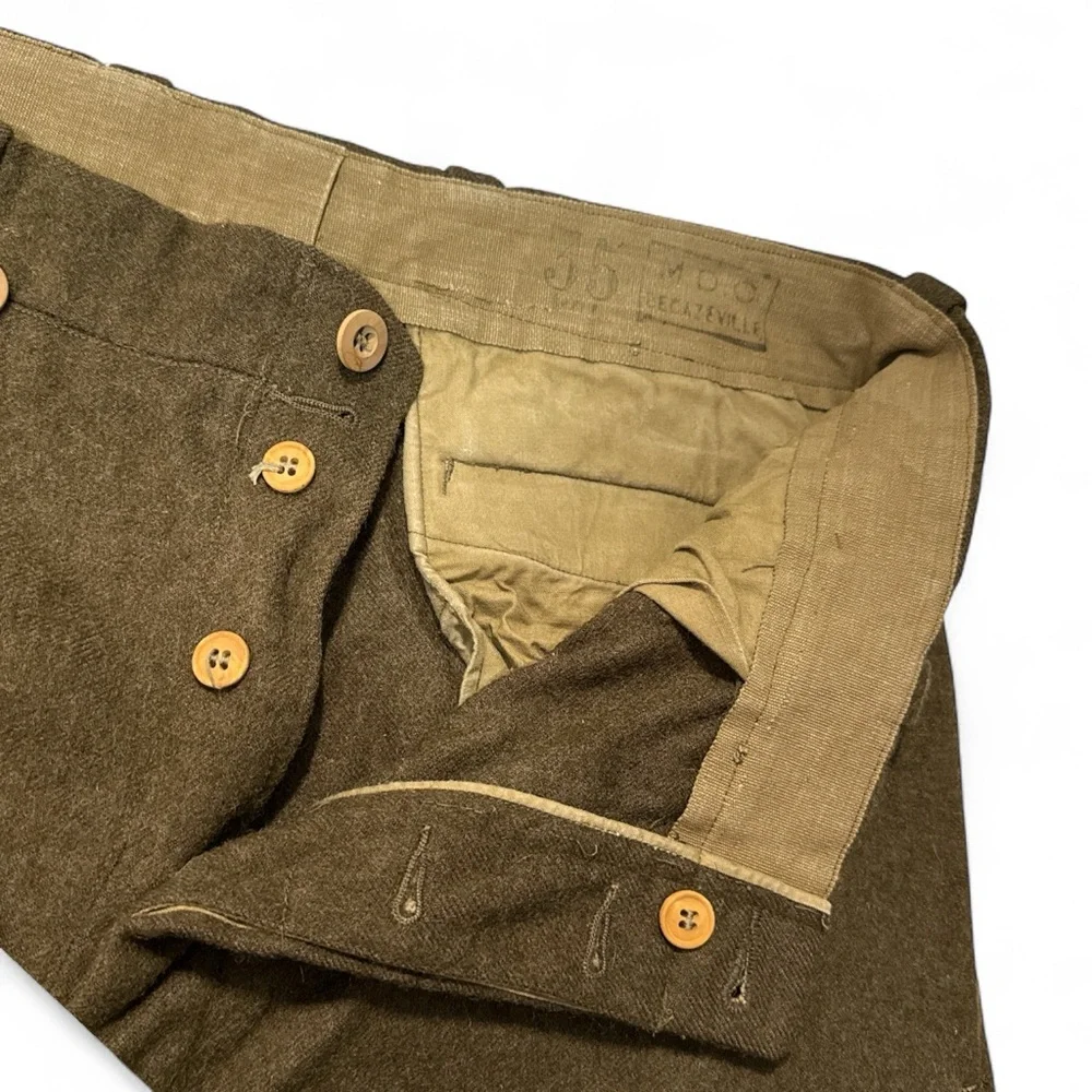 VTG French Wool Field Pants Men’s‎ 34x30